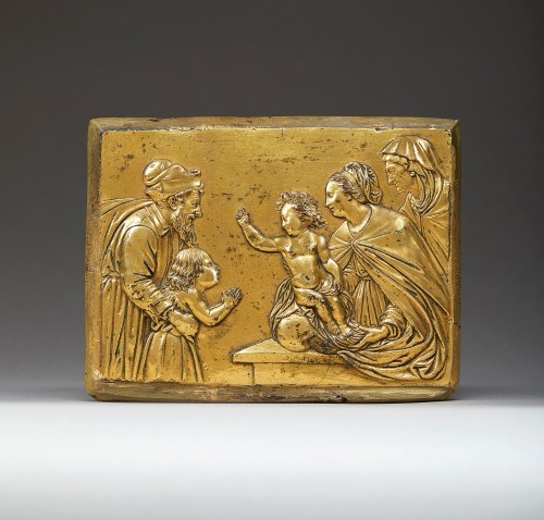 Gilt Bronze Relief, French, c.1600 attributed to Barthélemy Prieur - Sculpture Style Renaissance