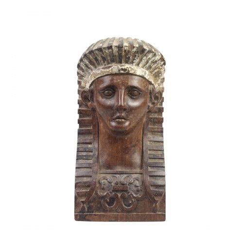 Herm with an Egyptian Mask, England 19th century