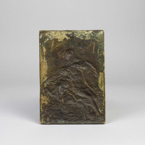 19th century - A Gilt-Bronze Relief of the Pietà, Italy, 19th century