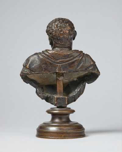 <= 16th century - Bronze bust of Emperor Vitellius, North Italian 16th Century