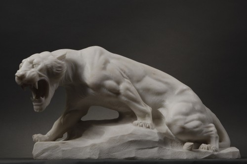 Antiquités - Prowling Tiger - Guglielmo Pugi (1850 - 1915)