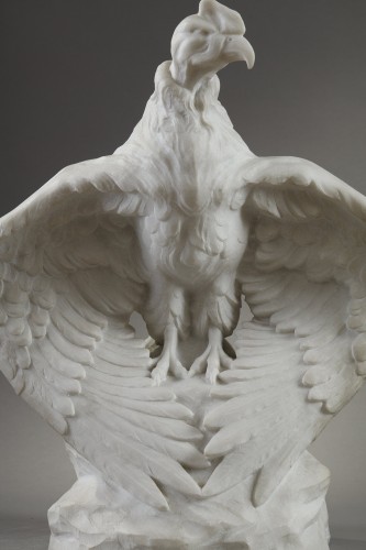 Vulture - Antonio (1880 – 1942) &amp; Marcel Amorgasti - Sculpture Style 