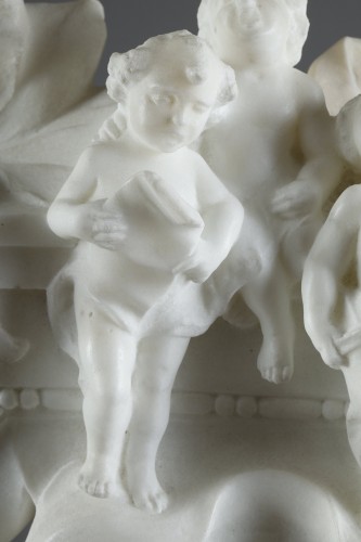 Sculpture Sculpture en Marbre - The Music - Almo Bonaldi (1890-1966)
