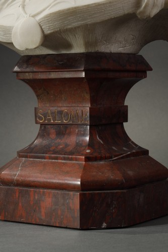 Sculpture Sculpture en Marbre - Salomé - Domien VAN DEN BOSSCHE (1854-1906)