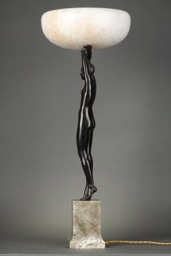 Luminaires Lampe - Lamp Art Déco de Pierre Le Faguays (1892-1962)