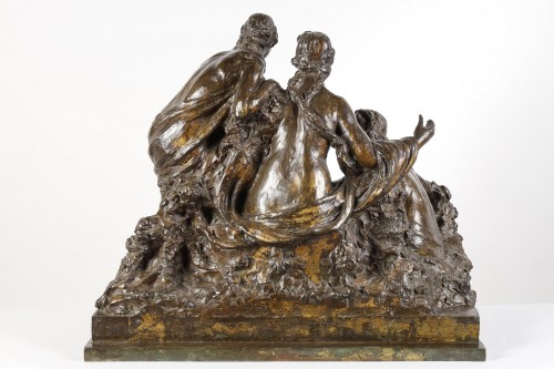 La Confidentialité de Karel Schuermans (1869-1962) - Sculpture Style 