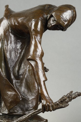 La Glaneuse de Charles Van der Stappen, 1891 - Sculpture Style 