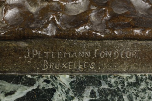 XIXe siècle - La Glaneuse de Charles Van der Stappen, 1891