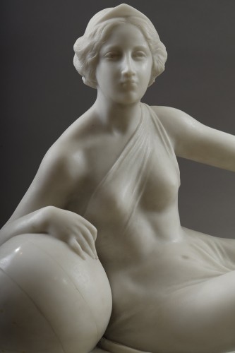 Sculpture Sculpture en Marbre - La Science de Umberto Biagini