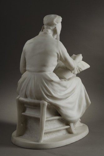 Antiquités - La Dentellière par Godefroid Vreese (1861-1941)