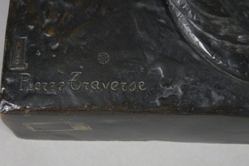 Antiquités - Pierre Traverse (1892-1979) - La Femme et l’Enfant