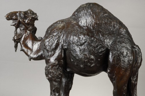 Sculpture Sculpture en Bronze - Le Dromadaire, Albéric Collin (1886-1962)