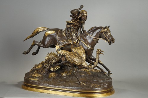  - Le Chasseur d'Autruche, d'Alfred Dubucand, ca. 1876