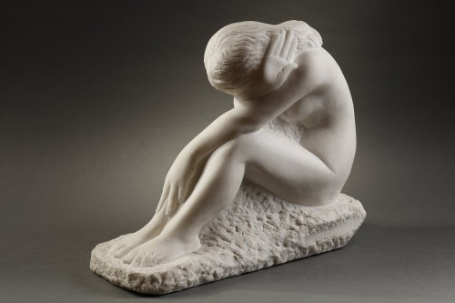 XXe siècle - Nu assis de Jos De Decker (1912-2000)