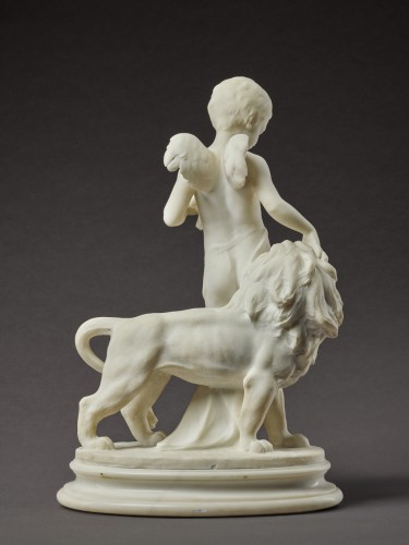 "Cupidon et le Lion" par Pittaluga - Artimo
