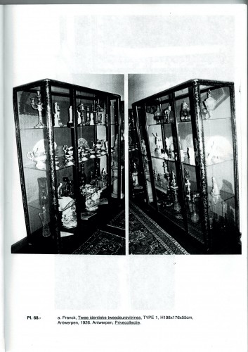 XXe siècle - Pair de vitrines Art Déco en écaille de tortue - Frans Franck (1872 - 1932)