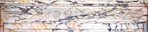 Cheminée en marbre Panazeau, fin 19e - Matériaux & Architecture Style Napoléon III