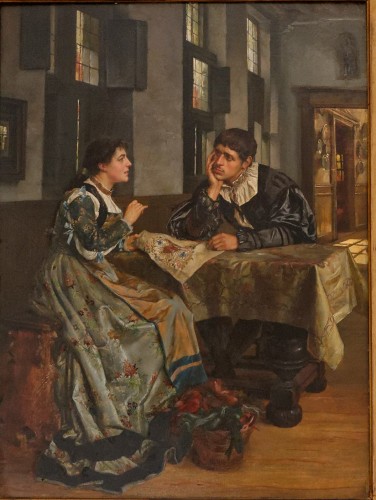 La Couturière - Willem Geets (1838 - 1919)