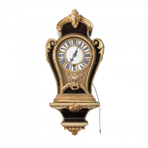 Rousseau and Voltaire thermometer clock, Paris circa 1778 - Ref.96685