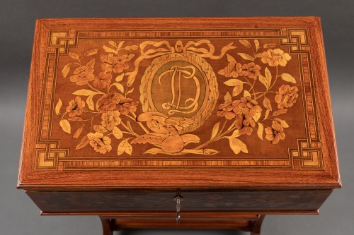 Louis XVI - Table stamped &quot; Cosson &quot;, Paris Louis the XVIth period
