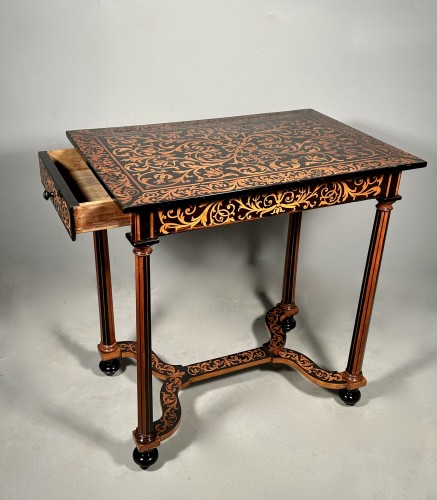 Table de salon attribuable à Pierre Gole, Paris époque Louis XIV - Franck Baptiste Paris