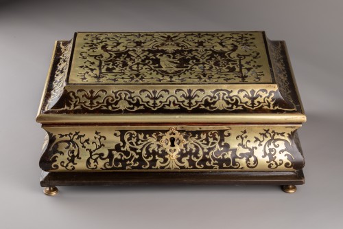 Boulle marquetry box, Paris Louis XIV period - 