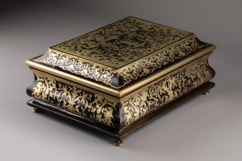 Boulle marquetry box, Paris Louis XIV period - Louis XIV