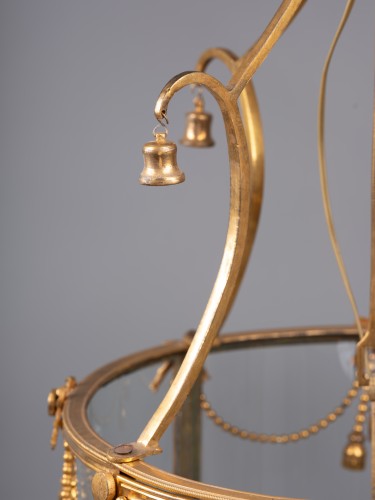 Lanterne en pagode chinoise, Paris époque Louis XVI   - Luminaires Style Louis XVI
