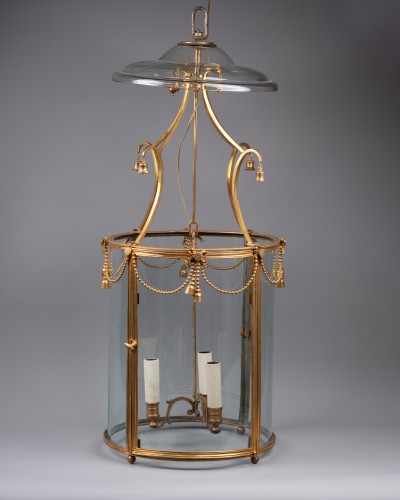 XVIIIe siècle - Lanterne en pagode chinoise, Paris époque Louis XVI  