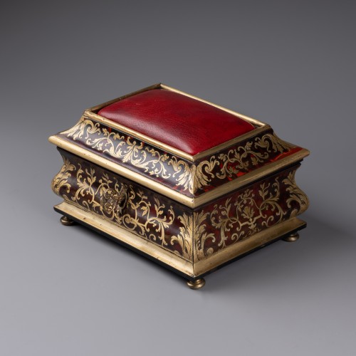 Objects of Vertu  - Sewing box in Boulle marquetry, Paris, Louis XIV period