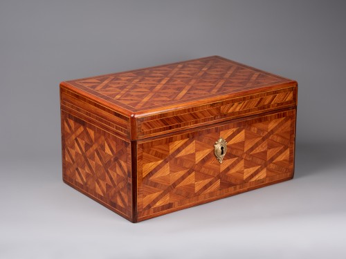 Cassette de carrosse en bois de rose, Paris époque Louis XV vers 1760 - Franck Baptiste Paris