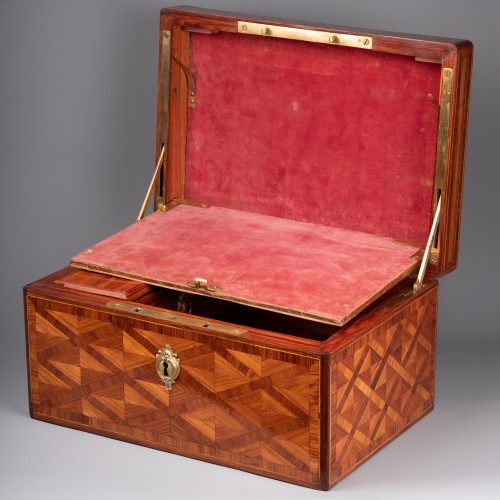 Rosewood carriage case, Paris, Louis XV period, circa 1760 - Louis XV