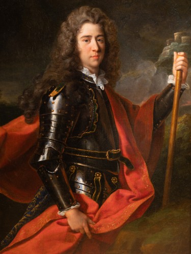 18th century - Portrait of Jacques le Ménestrel by Joseph Vivien circa 1702