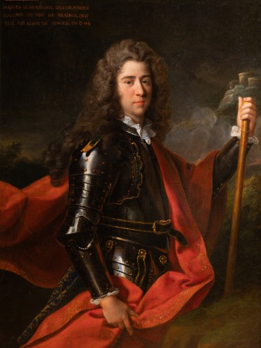 Louis XIV - Portrait de Jacques le Menestrel par Joseph Vivien vers 1702