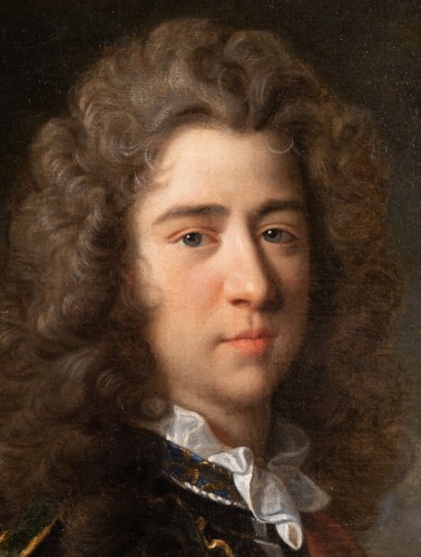 Antiquités - Portrait of Jacques le Ménestrel by Joseph Vivien circa 1702