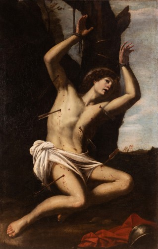 The martyrdom of Saint Sebastian, Bologna School circa 1600-1620 