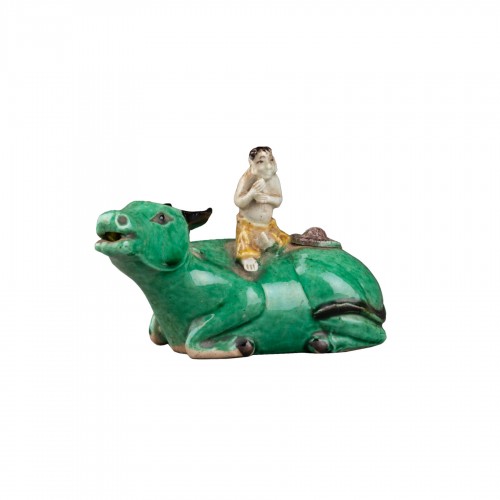 Child with buffalo, Rothschild Collection, China, Kangxi reign 