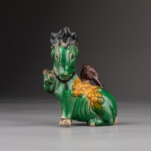 Cerf immortel, collection Rothschild, Chine règne de Kangxi - Arts d