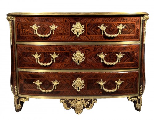 Commode au masque de Cérès, Thomas Hache, époque Régence