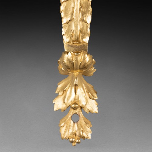 Pair of sconces with canephore children, Paris circa 1780 - Louis XVI