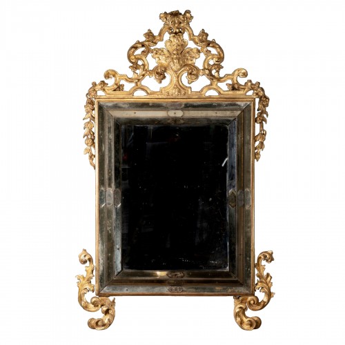  Triple-rimmed mirror, Murano circa 1700 