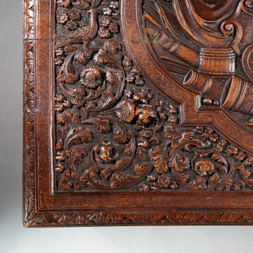 Antiquités - Case with the Salm-Krybourg arms, attributed to César Bagard, Nancy, circa 