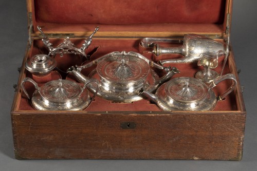 XIXe siècle - Important coffret en argent par Louis Aucoc Ainé, Paris vers 1860