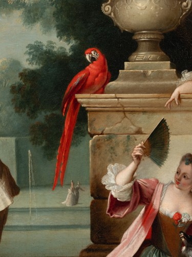 La troupe de la Commedia dell’ arte vers 1710 - Franck Baptiste Paris