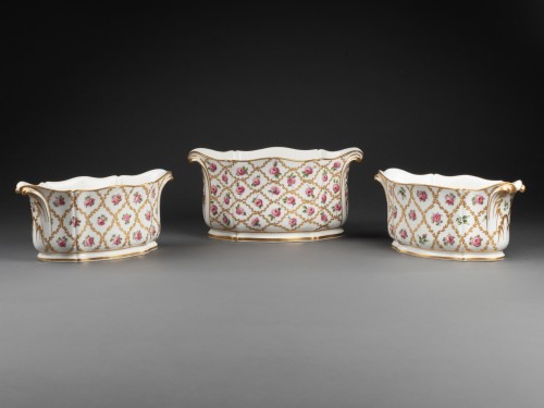 Garniture en porcelaine de la Manufacture de Sévres vers 1768 - Franck Baptiste Paris