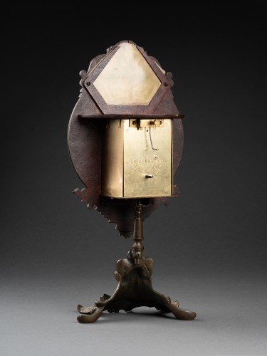 Pendule veilleuse de voyage à cadran tournant vers 1740 - Franck Baptiste Paris