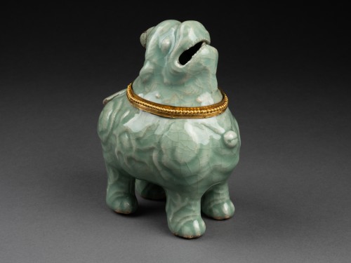 Brûle parfum en porcelaine Céladon, Chine Dynastie Ming - Arts d