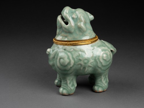 Antiquités - Brûle parfum en porcelaine Céladon, Chine Dynastie Ming