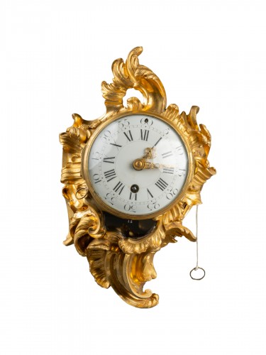 Alcove alarm clock by J.J de St Germain, Paris circa 1760