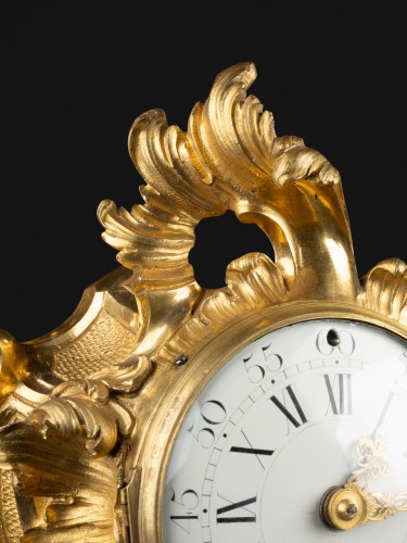 Alcove alarm clock by J.J de St Germain, Paris circa 1760 - 